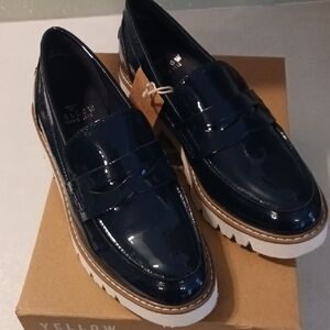 Frederica Navy Loafers